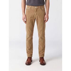 Brunello Cucinelli Men Slim Fit Corduroy Cotton Trousers Brunello Cucinelli